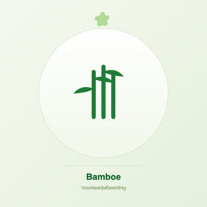 Bamboe voorbeeldafbeelding